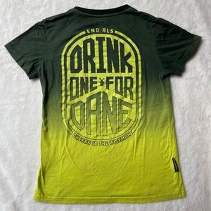 Dutch Bros. merchandise tee shirt 🩷 Drink on for Dane. End ALS.